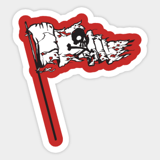 skull flag Sticker
